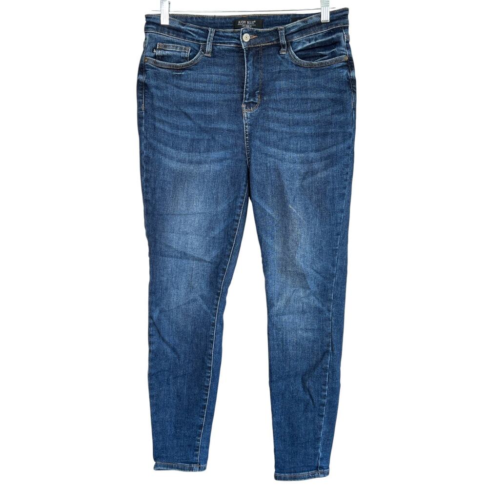 Judy‎ Blue Womens Skinny Fit Denim Jeans Medium Wash Size 13/31